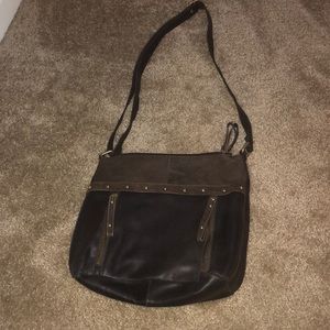 Great American Leather Works crossbody brown purse